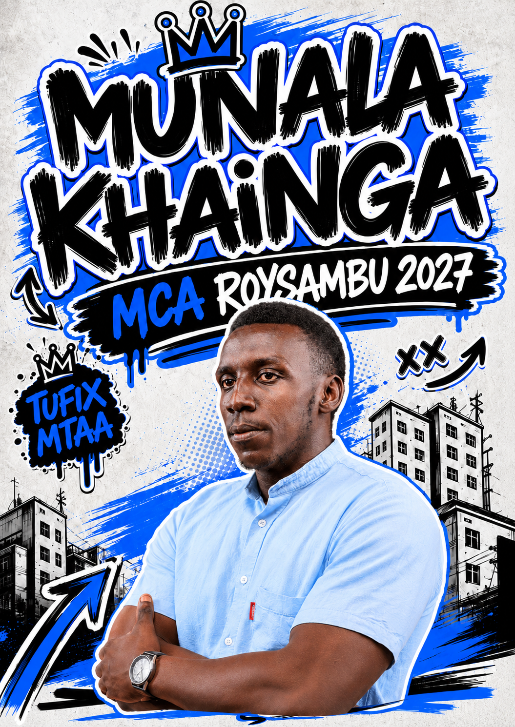 Munala Khainga, MCA Roysambu Ward 2027 — Tufix Mtaa